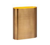 LUCIDE OVALIS - Lámpara de pared - 2xE14 - Oro mate/Latón