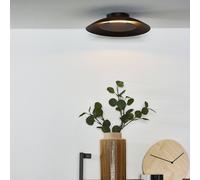 Lucide Plafón LED Foskal en negro, Ø 34,5 cm