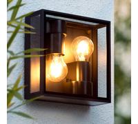 Lucide Plafón para exterior Dukan IP65, 2 luces