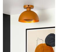 LUCIDE SIEMON - Lámpara de techo - Ø 25 cm - 1xE27 - Ocre