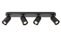 LUCIDE PUNCH - Foco de techo - 4xGU10 - Negro
