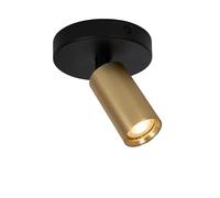 LUCIDE RITMO - Foco de techo - Ø 10 cm - 1xGU10 (MR11) - Oro mate/Latón