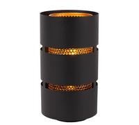 LUCIDE ROSAS - Lámpara de mesa - Ø 16 cm - 1xE27 - Negro