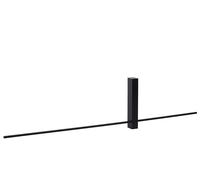 LUCIDE SEGIN - Lámpara de pared - LED - 1x10W 2700K - Negro