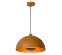LUCIDE SIEMON - Lámpara colgante - Ø 40 cm - 1xE27 - Ocre