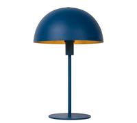 LUCIDE SIEMON - Lámpara de mesa - Ø 25 cm - 1xE14 - Azul