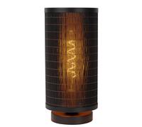 LUCIDE TAGALOG - Lámpara de mesa - Ø 15 cm - 1xE27 - Negro