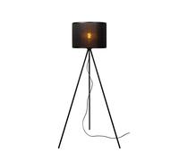 LUCIDE TAGALOG - Lámpara de suelo - Ø 55 cm - 1xE27 - Negro