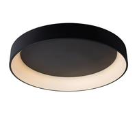 LUCIDE TALOWE LED - Lámpara de techo - Ø 80 cm - LED Regul. - 1x80W 3000K - Negro