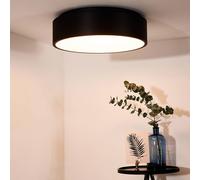 Lucide Talowe Plafón LED negro Ø 45 cm
