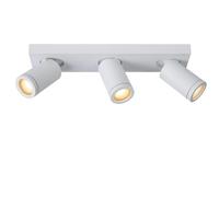 LUCIDE TAYLOR - Foco de techo Baño - LED Dim to warm - GU10-3x5W 2200K/3000K - IP44 - Blanco