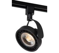 LUCIDE TRACK DORIAN Foco de riel - Sistema de carril monofásico/Iluminación con rieles - 1xES111 - Negro (Extensión)
