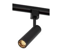 LUCIDE TRACK GRADO Foco de riel - Sistema de carril monofásico/Iluminación con rieles - 1xGU10(MR11) - Negro (Extensión)