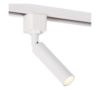 LUCIDE TRACK KEONI Foco de riel - Sistema de carril monofásico/Iluminación con rieles - 1xG9 - Blanco(Extensión)