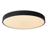 LUCIDE UNAR - Deckenleuchte - Ø 49,5 cm - LED Dim. - 1x36W 2700K - 3 StepDim - Schwarz