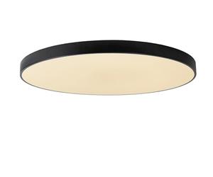LUCIDE UNAR - Deckenleuchte - Ø 80 cm - LED Dim. - 1x80W 2700K - 3 StepDim - Schwarz