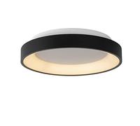 LUCIDE VIDAL - Lámpara de techo - Ø 28 cm - LED Regul. - 1x20W 2700K - Negro