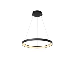 LUCIDE VIDAL - Lámpara colgante - Ø 58 cm - LED Regul. - 1x48W 2700K - Negro
