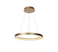LUCIDE VIDAL - Lámpara colgante - Ø 58 cm - LED Regul. - 1x48W 2700K - Oro mate / Latón