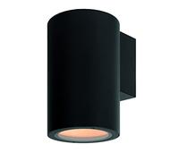 LUCIDE VOLANTIS - Foco de pared/Lámpara de pared Dentro/Fuera - 1xE27 - IP54 - Negro