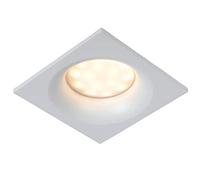 LUCIDE ZIVA - Foco empotrable en el suelo Baño - 1xGU10 - IP44 - Blanco