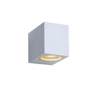LUCIDE ZORA-LED - Foco de pared Fuera - LED Regul. - GU10-1x5W 3000K - IP44 - Blanco