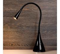 Lucide Zozy lámpara de mesa LED, negra, atenuable, brazo flexible EC:EPREL:846059