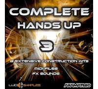 Lucidsamples Drum Sample Pack- Complete Hands Up Vol. 3, WAV & AIFF Samples para Producción Musical