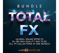 Lucidsamples House Drum Kit Pack- Sound Effects Total Bundle, WAV Samples para Producción Musical