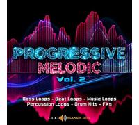 Lucidsamples Techno Percussion Pack- Progressive & Melodic Vol. 2, 337 Libres de Derechos WAV Samples para Producción Musical
