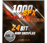 Lucidsamples Techno Sound Effects Pack- 1000 SFX Production Tools Vol. 2, 257 WAV & AIFF Samples para Producción Musical