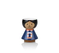 Lucie Kaas Bordfolk A-Z Huevera, Madera de Haya, 6 cm