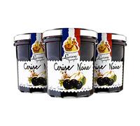 Lucien Georgelin Mermelada Extra Cereza Negra - Pack de 3 x 320 g