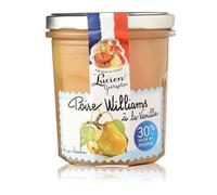 Lucien Georgelin Williams Gourmande y mermelada ligera de pera con vainilla, 320 g