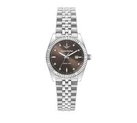 LUCIEN ROCHAT Reloj de Mujer, Hora, Fecha, Analógico, 31 mm, Colección Bienne, Esfera Marrón - R0453124516