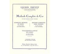 Lucien thevet: methode complete de cor vol.3 (horn solo)