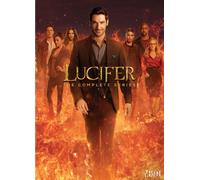 Lucifer: The Complete Series (DVD) Tom Ellis Lauren German (Importación USA)