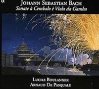 Boulanger, Lucile Pasquale, Arnaud De - Bach: Sonatas Para Clave Y Viola Da Gamba / Boulanger, De Pasquale