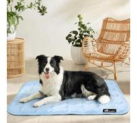 luciphia Alfombra refrescante para Perros y Gatos,Alfombrilla para Perros,cojín refrescante para el Verano,Cama Lavable para Perros,Manta refrescante Perros Grandes,medianos y pequeños Azul 51 * 77cm