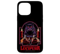 Lucipurr Cat Conjuring Sarcastic Retro Funny Adult Humor Carcasa para iPhone 13 Pro Max