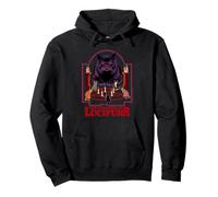 Lucipurr Cat Conjuring Sarcastic Retro Funny Adult Humor Sudadera con Capucha