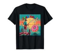 Luck Favors The Angler with The Last Donut Camiseta