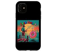 Luck Favors The Angler with The Last Donut Carcasa para iPhone 11
