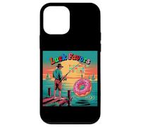 Luck Favors The Angler with The Last Donut Carcasa para iPhone 12 Mini