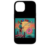 Luck Favors The Angler with The Last Donut Carcasa para iPhone 14