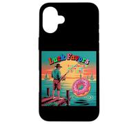 Luck Favors The Angler with The Last Donut Carcasa para iPhone 16 Plus