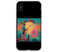 Luck Favors The Angler with The Last Donut Carcasa para iPhone XS MAX