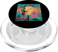 Luck Favors The Angler with The Last Donut PopSockets PopGrip para MagSafe