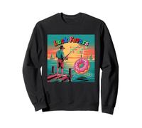 Luck Favors The Angler with The Last Donut Sudadera