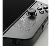 Luck&Link Protector de Panel táctil legion go, pegatinas de textura de piel protectoras de Panel táctil legion go, piel de textura de alta gama (Escamas de serpiente-negro)